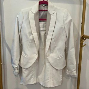 Express suit jacket, warm white with deeper accents (0)